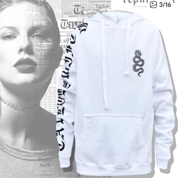 Taylor swift reputation hoodie medium snake - Picture 3 of 9